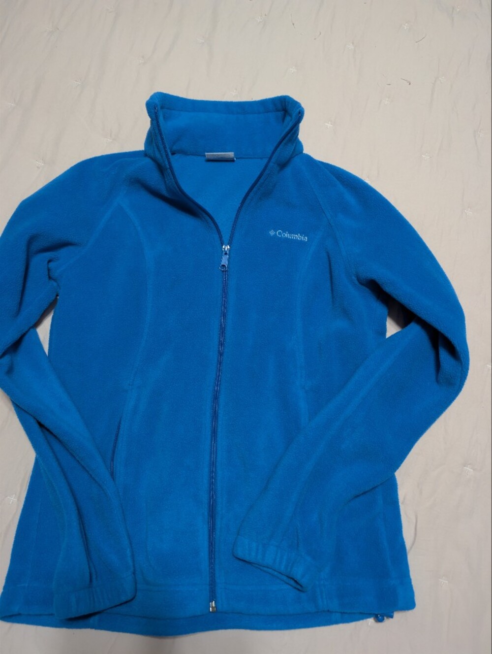 Women's Small Columbia Blue Full‑Zip Fleece Jacket